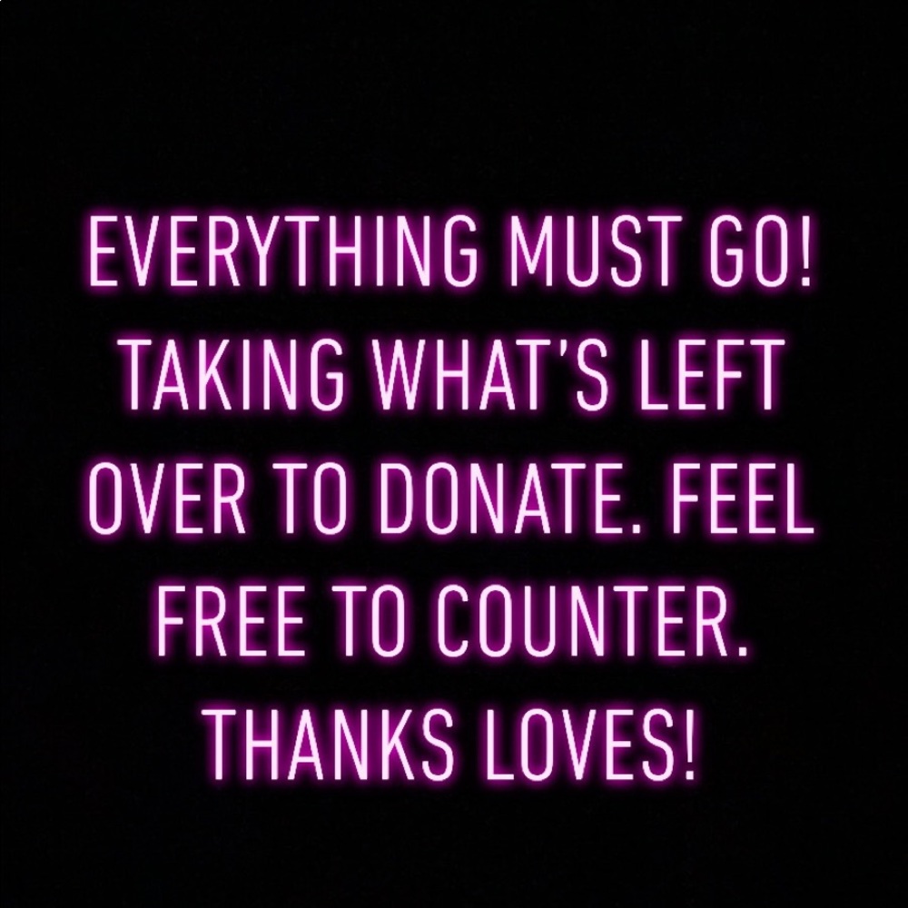 Selling everything ASAP !